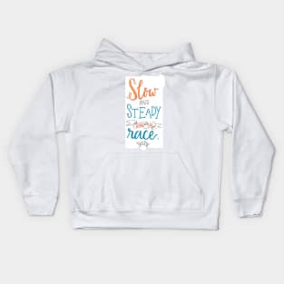 Slow and Steady Kids Hoodie